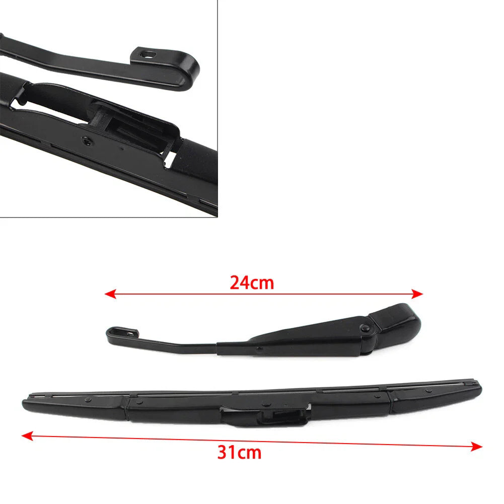 Rear Wiper Arm Blade Set for Honda CR-V, Hyundai Santa Fe (2001-2006)