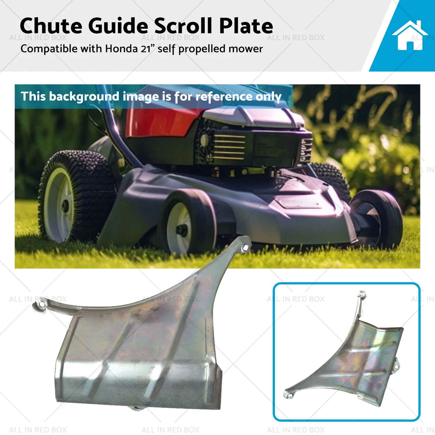 Chute Guide Scroll Plate for Honda DMC 21" Self Propelled Lawn Mower