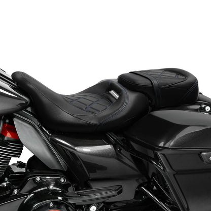 Low Profile Driver & Passenger Seats for Harley CVO Street Road Glide (09-23)
