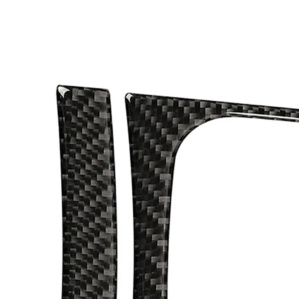 Carbon Fiber Interior Gear Shift Panel Cover for Ford Mustang (2015-2019)