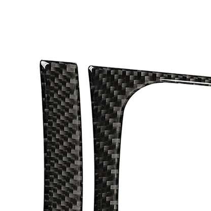 Carbon Fiber Interior Gear Shift Panel Cover for Ford Mustang (2015-2019)
