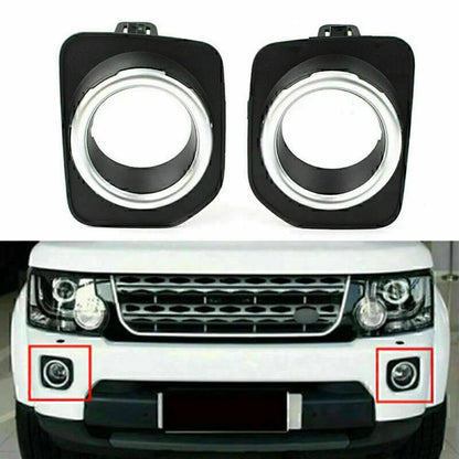 Fog Light Lamp Bezel for Land Rover LR4 (2010-2016) LH & RH Pair