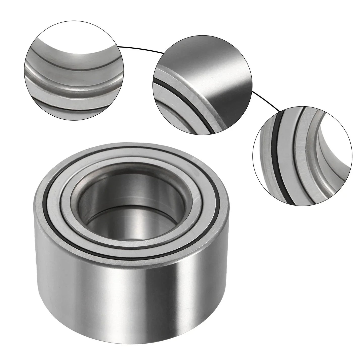 2 x Front Wheel Bearings for LEXUS RX330 (2004-2006) Silver Tone