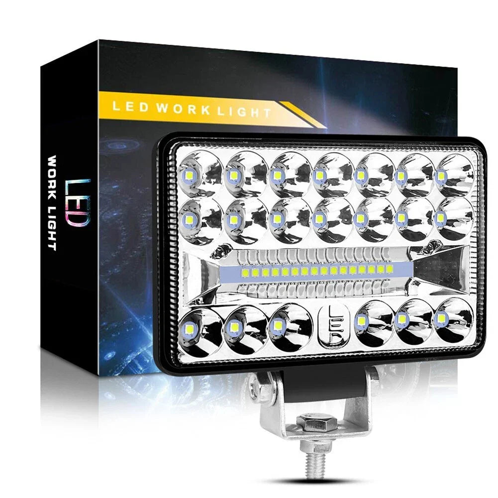 2 x LED Headlights 3x5 Inch