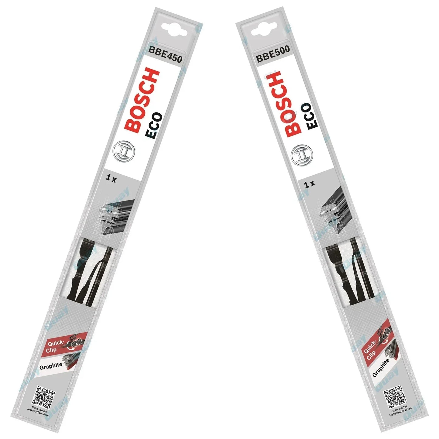 Front Pair Bosch Wiper Blades for Toyota Landcruiser HZJ75 1990~1999