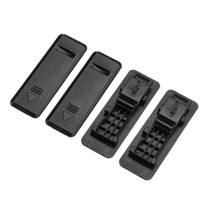 4 Pcs Roof Water Rail Rack Moulding Clip Covers for Hyundai Elantra (2011-2015)