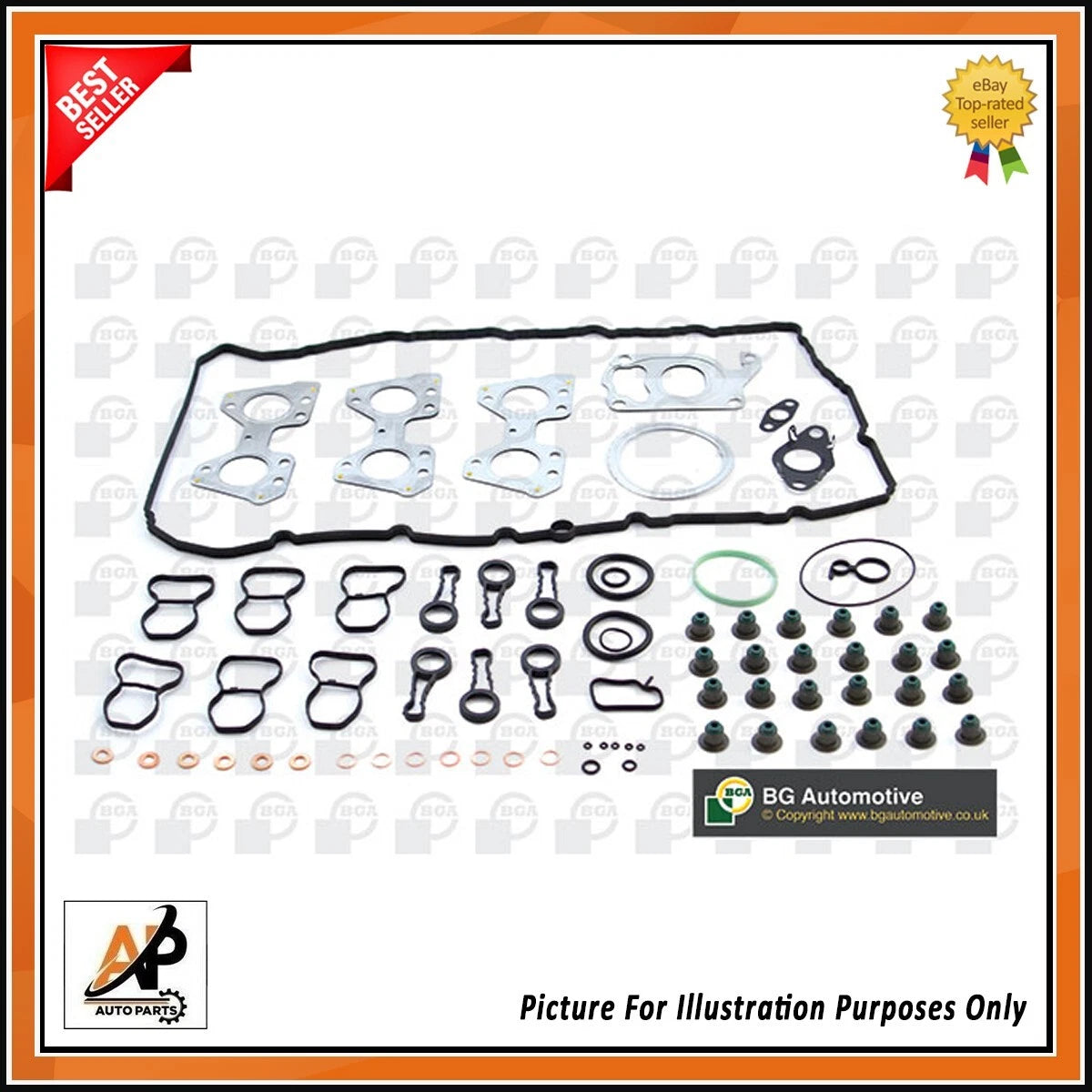 Cylinder Head Gasket Kit for BMW X3 X4 X5 X6 Diesel (N57) (2011–2020)