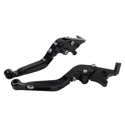 Extendable Brake Clutch Levers for BMW F650GS (2002-2007) Black