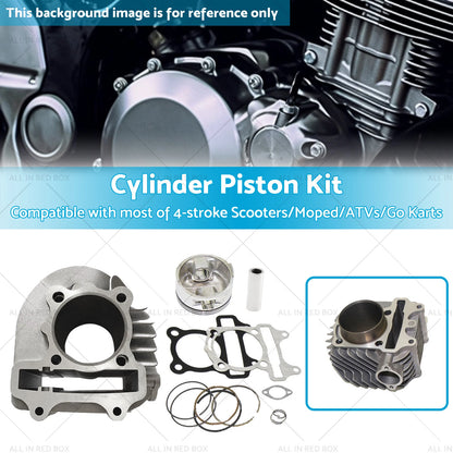 61mm Bore Cylinder Upgrade Piston Gasket for GY6 172cc 180cc