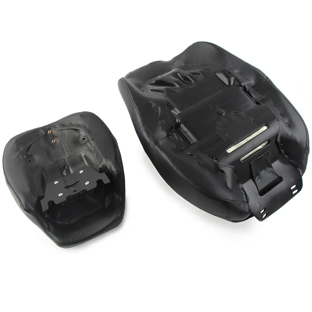 Blue Driver Passenger Seat for Harley Touring CVO Road Street Glide (2009-2023)