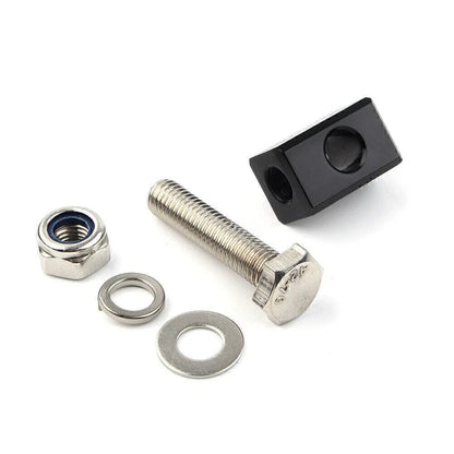 Headlight Mounting Block Bracket for Harley Custom Motor Black