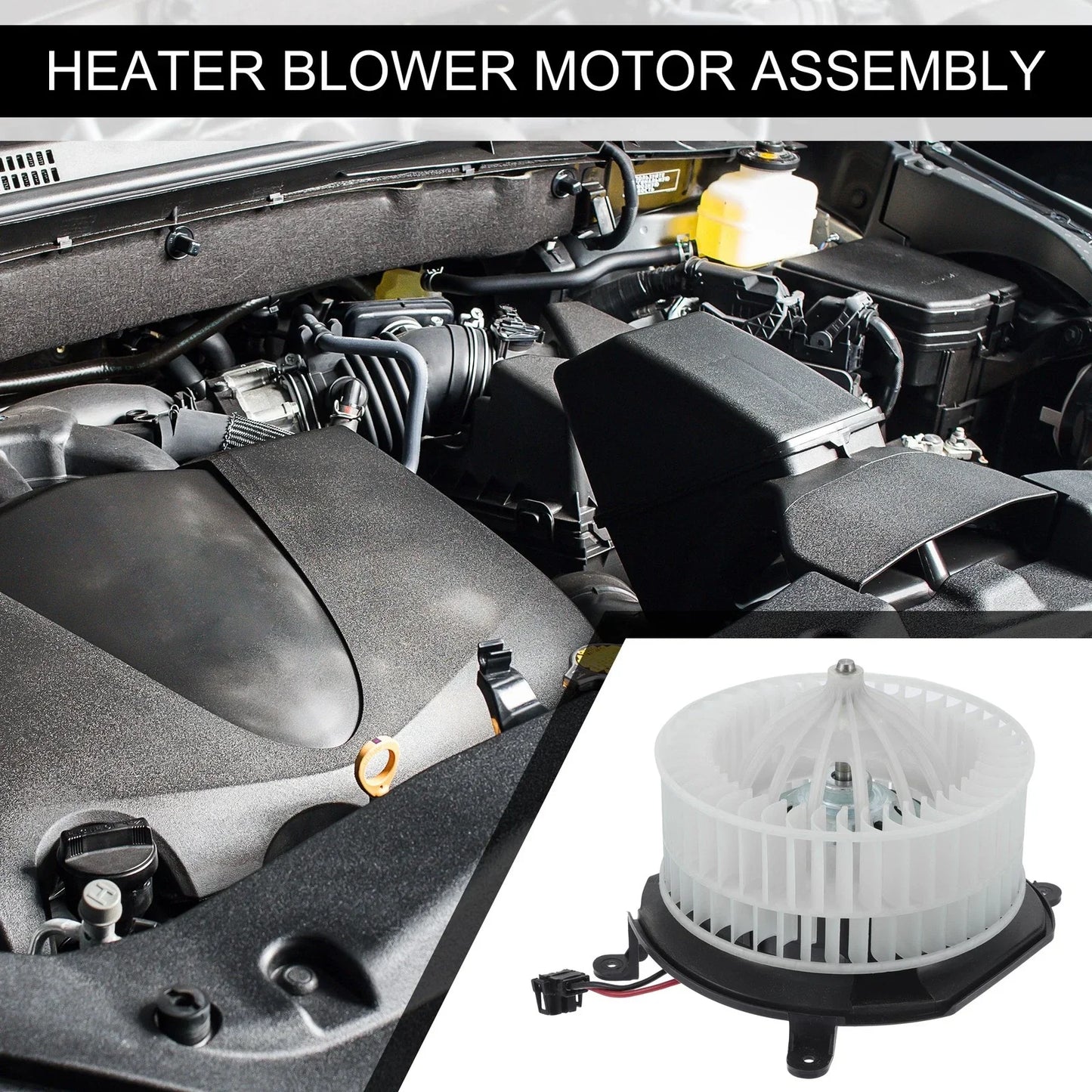 HVAC Heater Blower Motor Assembly for Mercedes-Benz CLS55 CLS500 (2006-2011)