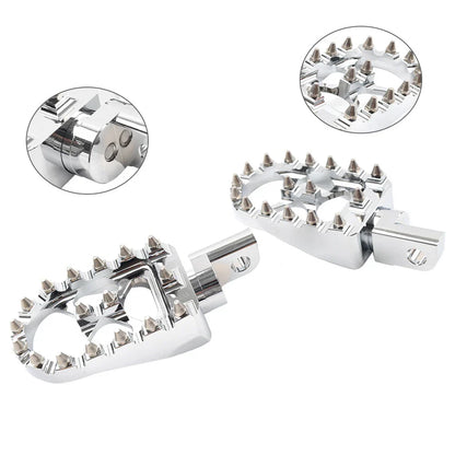 MX Style Footrests Foot Pegs for Harley Sportster XL 1200 883 48 72 (2004-2023)