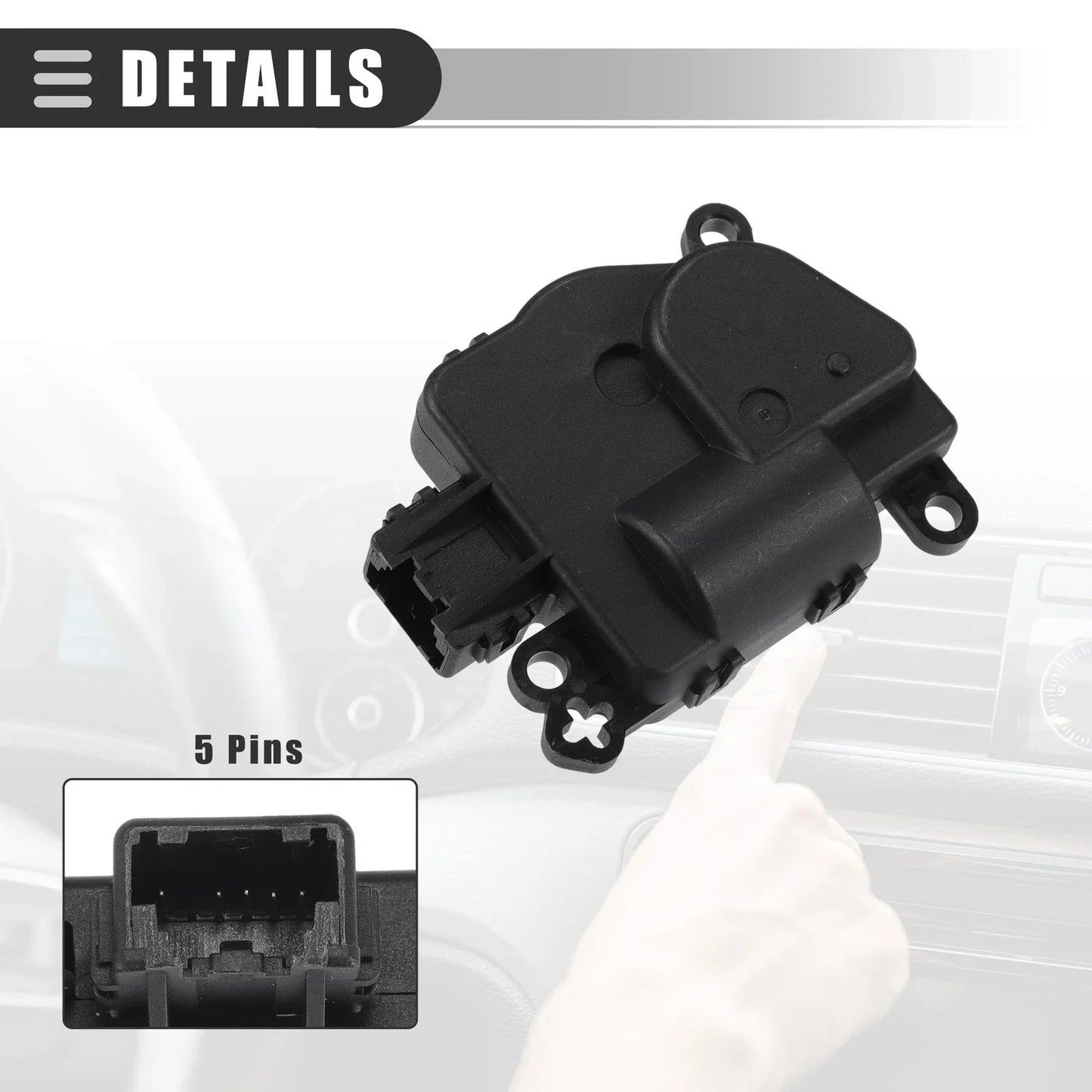 HVAC Heater Air Door Blend Actuator for Dodge Durango (2004-2009)