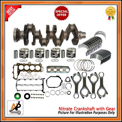 Crankshaft with Engine Rebuild Kit for Land Rover Freelander 2.0 Diesel (2006–2010)