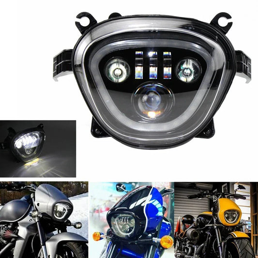 1X LED DRL Headlight Projector for Suzuki Boulevard M109R M90 (2006-2023)