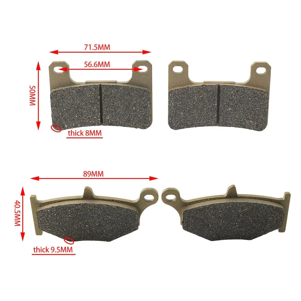 Brake Pads for SUZUKI DL 1000 V-Strom ABS (2014-2020)  1050 V-Strom