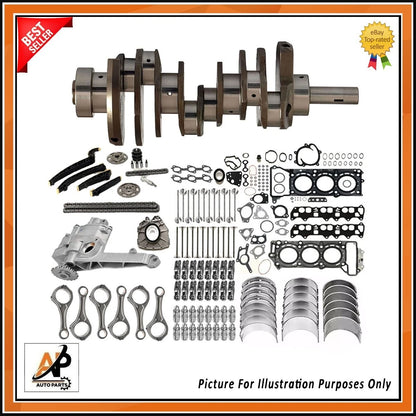 Crankshaft Engine Rebuild Kit Replacement for Mercedes Sprinter OM642 (2010–2018)