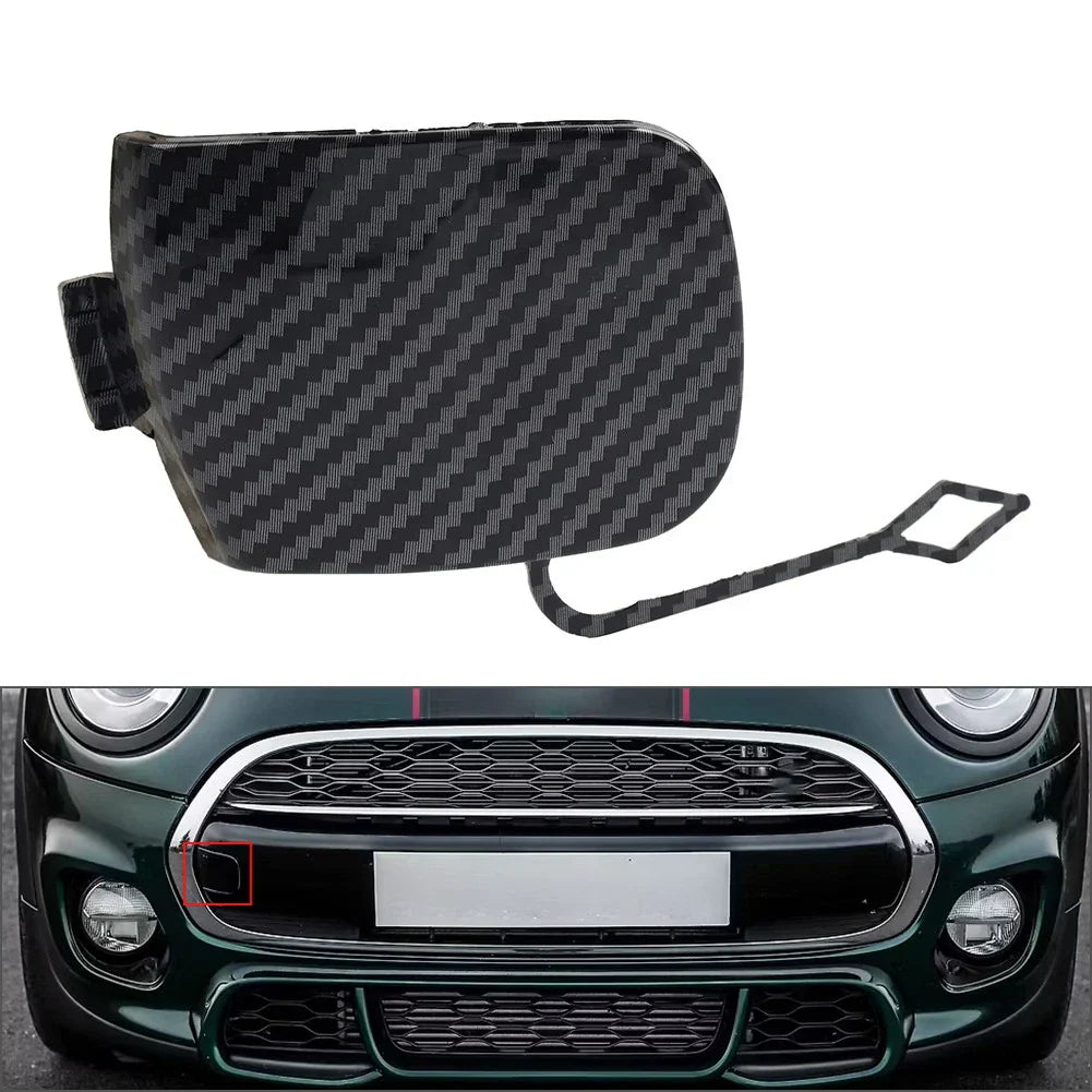 Front Bumper Tow Eye Hook Cover for Mini Cooper S F55 F56 F57 (2014-2018)