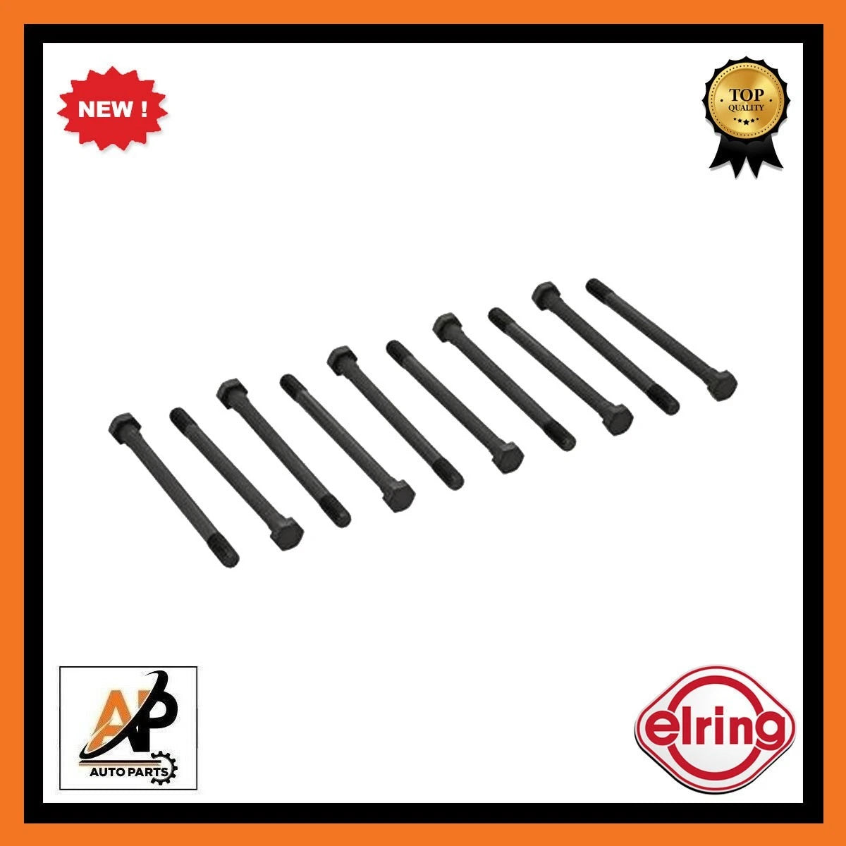 Cylinder Head Bolt Set Replacement for BMW M10 M16 (1980–1995)