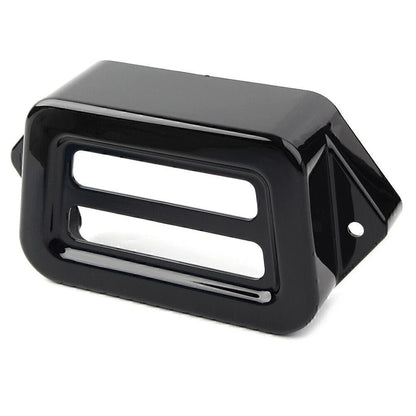 Black Voltage Regulator Cover for Harley Road Glide, Road King (1998-2008)