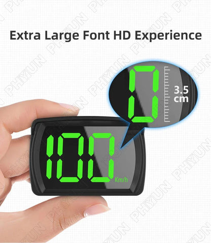 Universal Car Dashboard GPS HUD Digital Speedometer for All Models