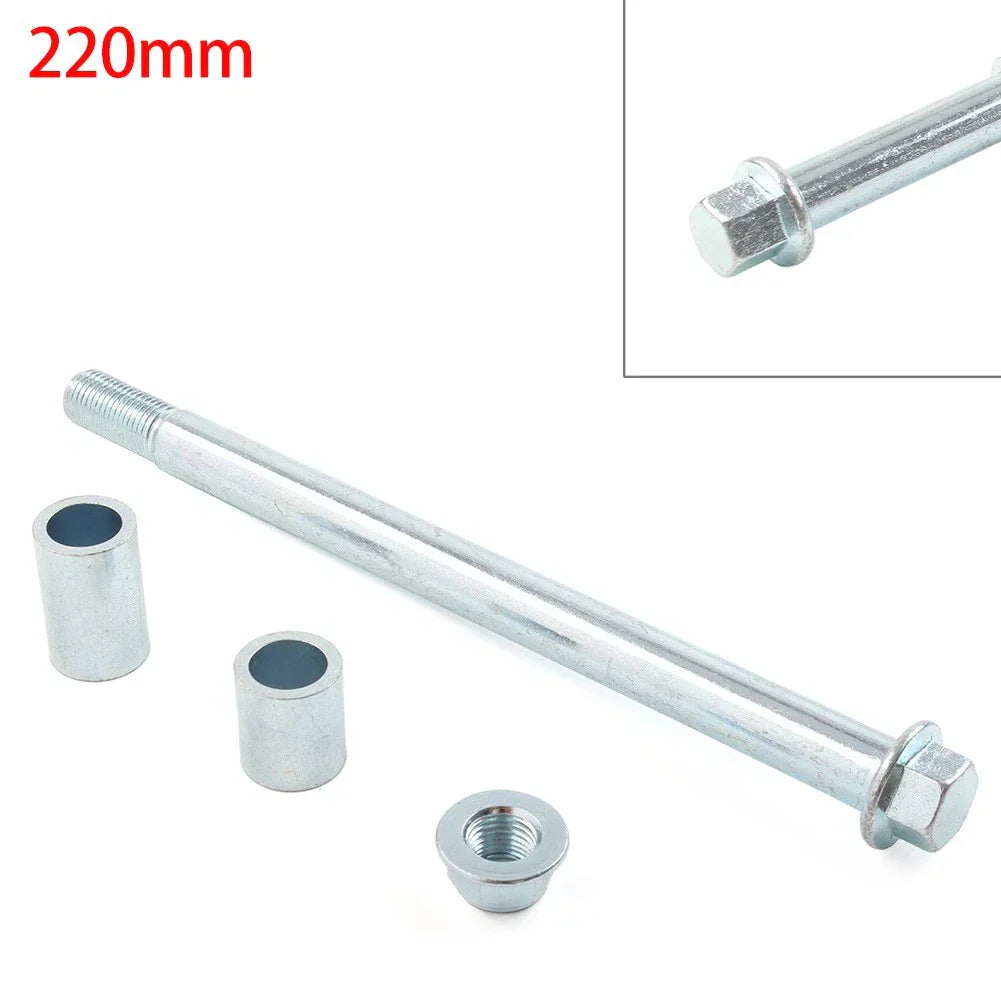 M15x 220mm + 2 Spacers Axle for 125cc 140cc Quad Dirt Pit Bike