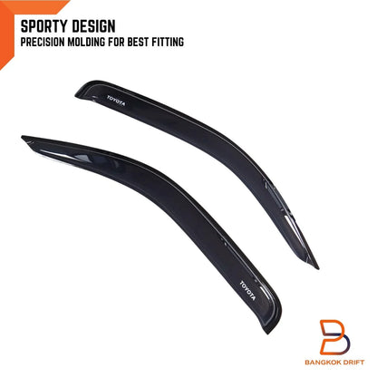 Weathershields Window Visors for Toyota Hilux Single Cab Ute (1997-2005)