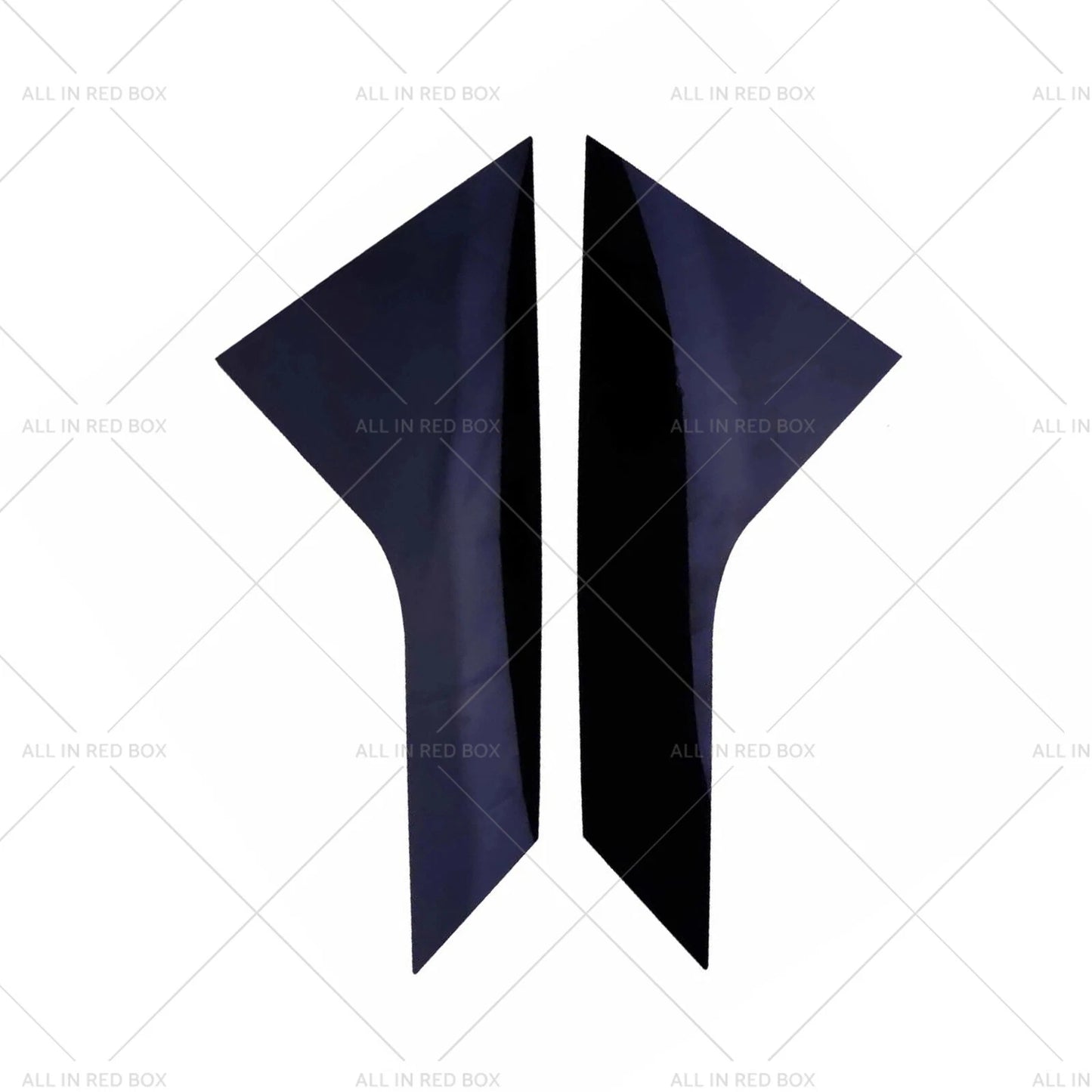 6 x Black Pillar Post Covers for Hyundai Elantra Avante (2021-2023)