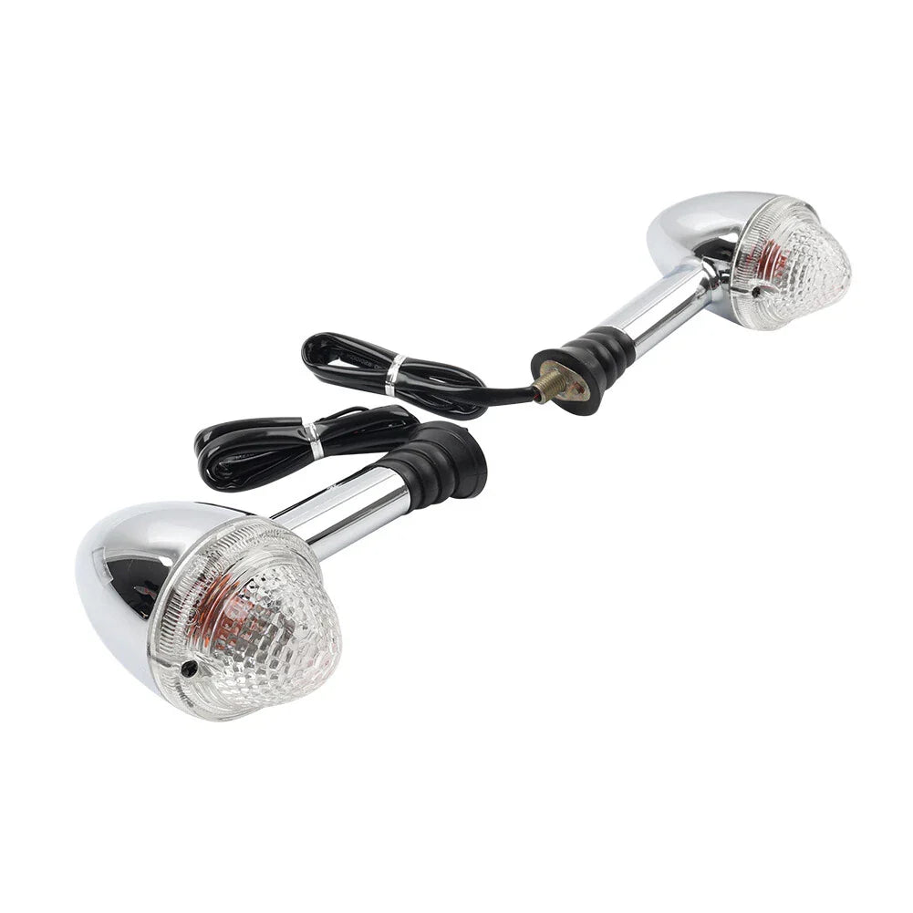 White Front/Rear Turn Signal for Triumph Speedmaster 865 900 EFI Scrambler