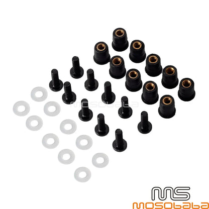 M5x18mm Stainless Steel Screws for Motorcycle Fairing Bolts (All Years)