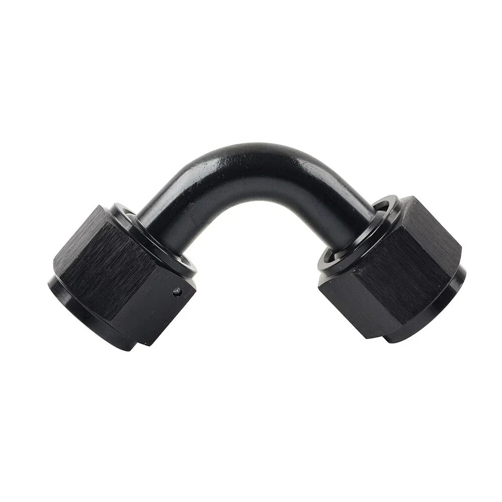 90 Degree Swivel Coupler Union Fitting Adapter for 8AN Female Connector