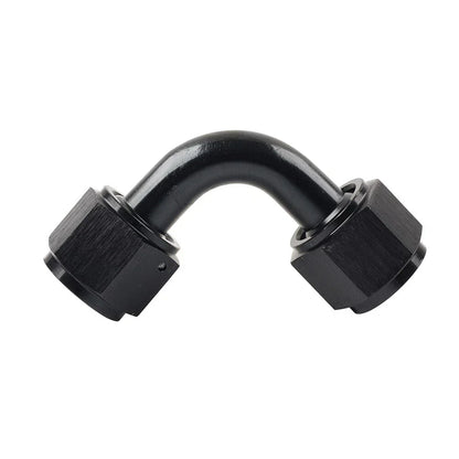 90 Degree Swivel Coupler Union Fitting Adapter for 8AN Female Connector