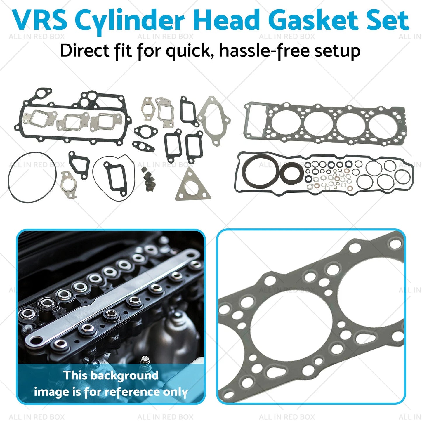VRS Head Gasket Set for Mitsubishi Triton 2.8L 4M40/4M40T (1996-2006)