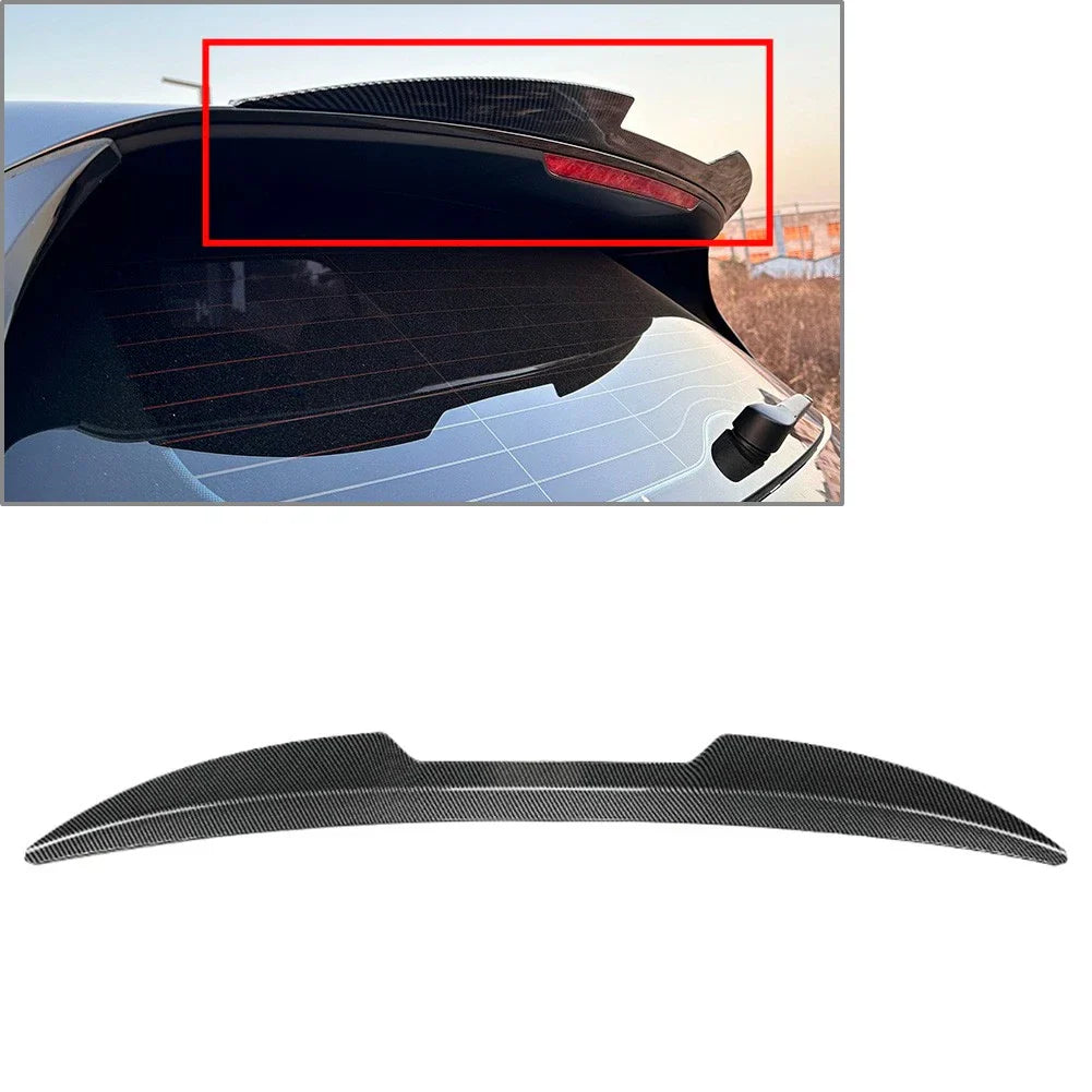 Rear Roof Window Spoiler Wing Lip for Volkswagen ID.3 (2019-2023) Carbon