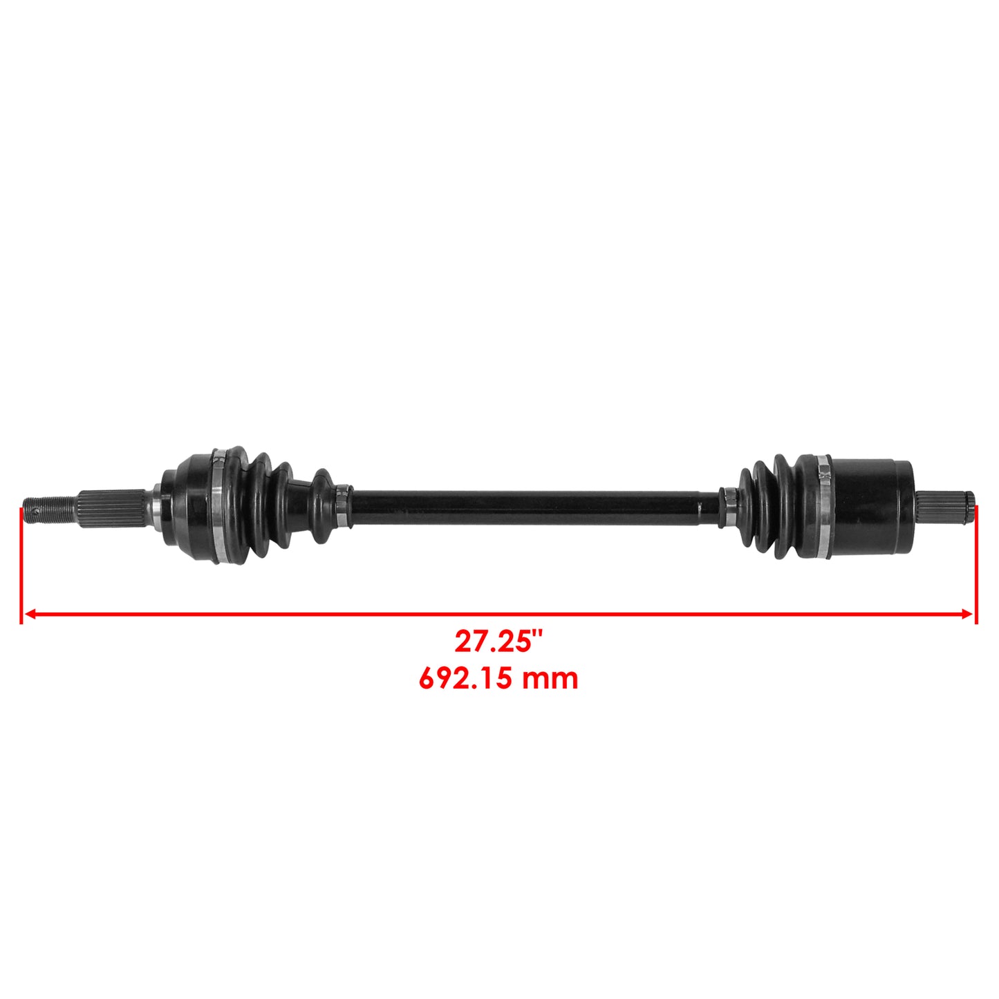 Caltric Front Left CV Axle Replacement for John Deere 4X4 Trail HPX (Gas)