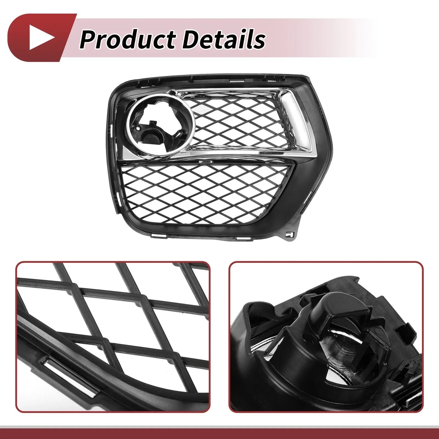 1 Pc Front Right Fog Light Grill for BMW X6 (2012-2014)