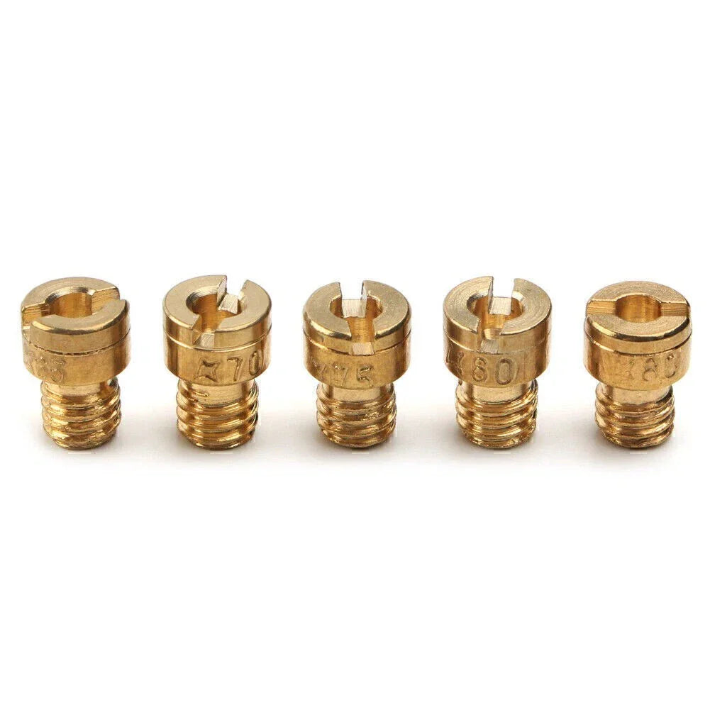 4mm Carburetor Jet Kit 60/65/70/75/80 for 50cc 60cc 80cc Motorized Bike