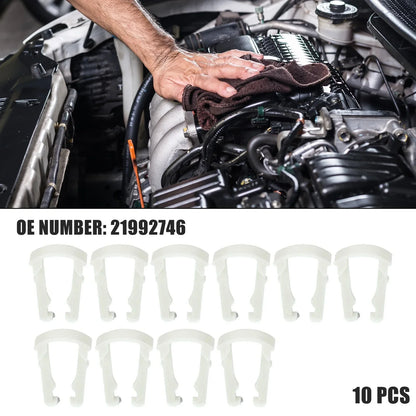 10 x Fuel Line Retaining Clips for Chevrolet Silverado (2007-2018)