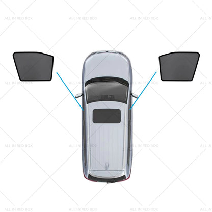 Magnetic Mesh Sun Blind Shades for Nissan Qashqai J11 (2014-2023)