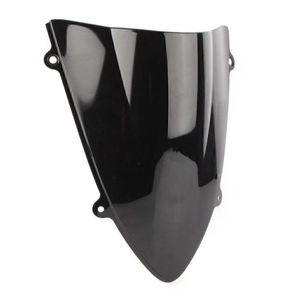 Double Bubble Windshield for Kawasaki Ninja 250R EX250 (2008-2012) Black