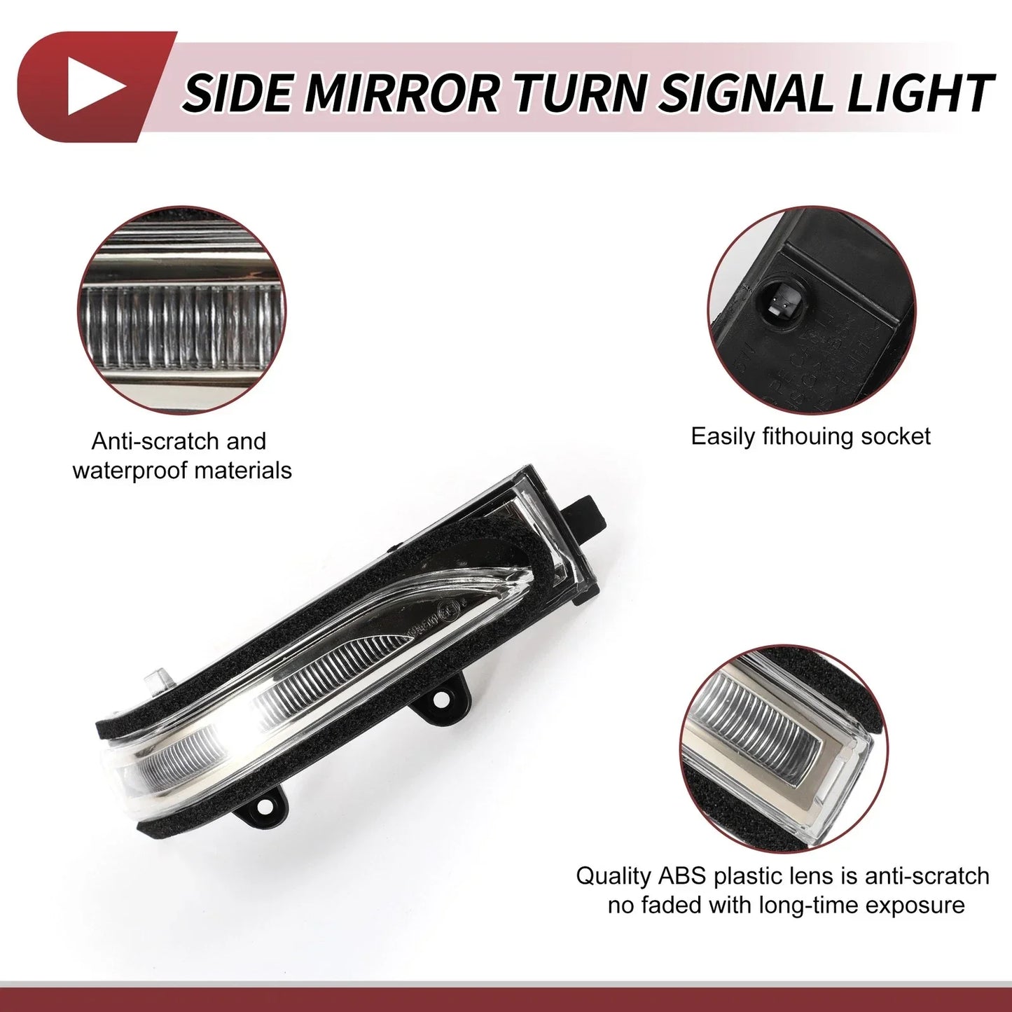 Car Mirror Turn Signal Light for Hyundai GRAND STAREX (2018 - Present)