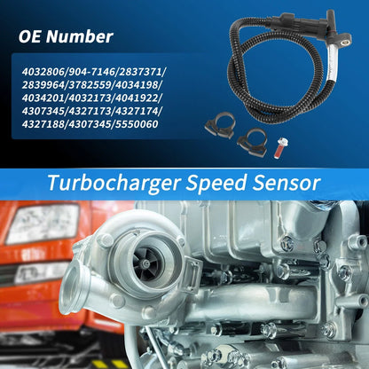 Turbocharger Speed Sensor for Dodge Ram 2500 6.7L Diesel (2013-2018)