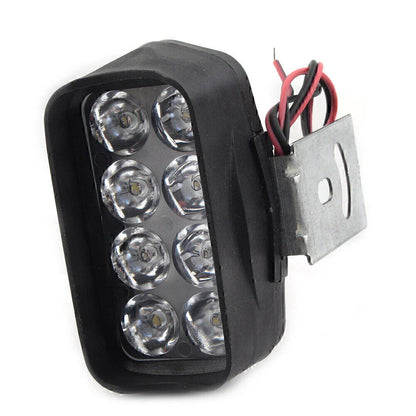 8-LED Motorcycle Headlight Fog Light 12V for UTV ATV