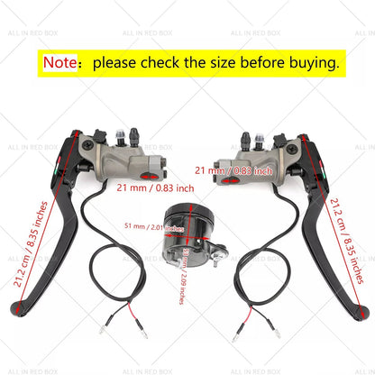 Brake Master Cylinder for Suzuki GSXR1000 SV1000 GSXR1300 GSX1400 (2001-2023)