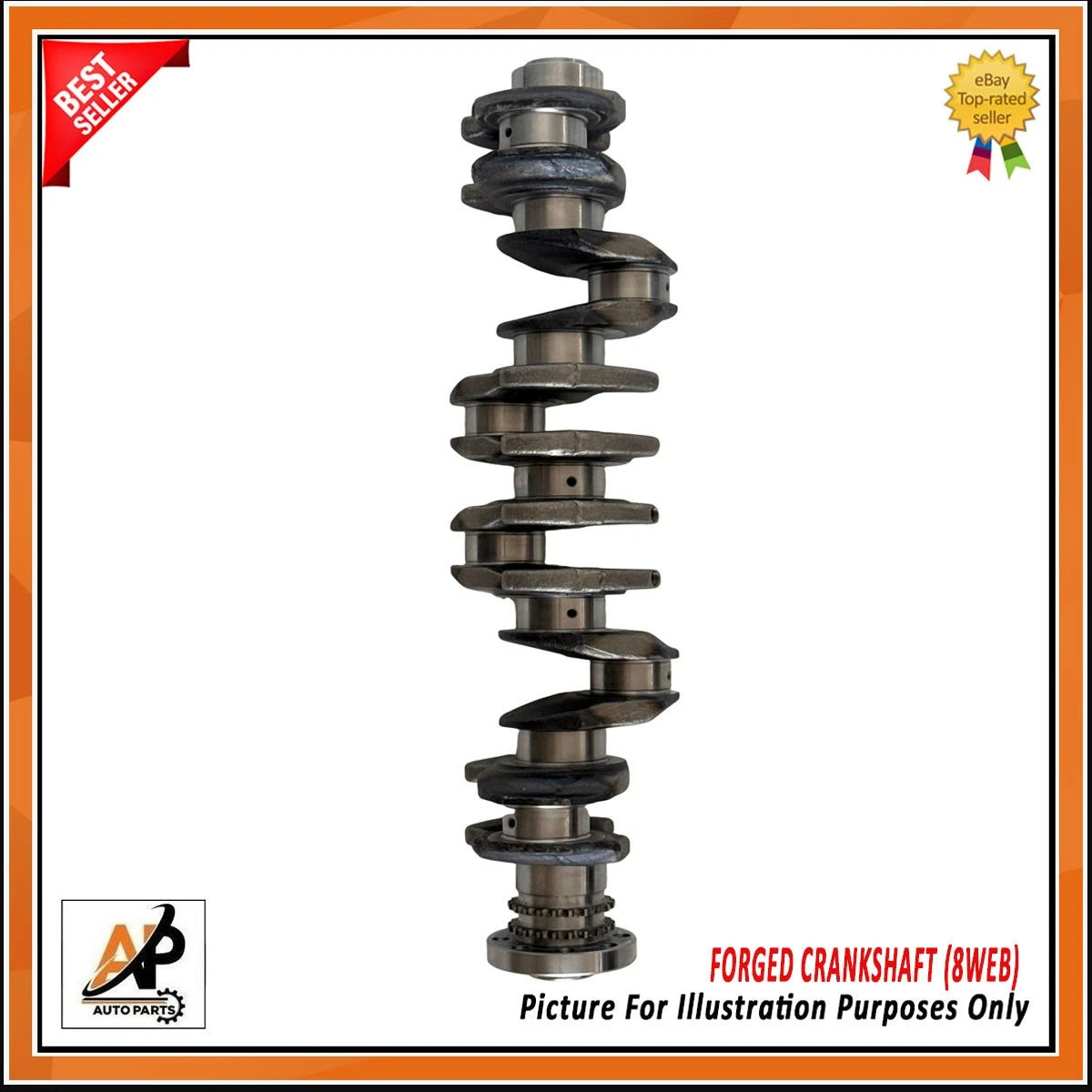 Forged Crankshaft for BMW N57 730d 530d 330d (2009–2019)