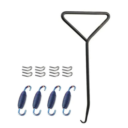 Exhaust Pipe Muffler Mounting Springs Hooks for Motorcycle (A02)