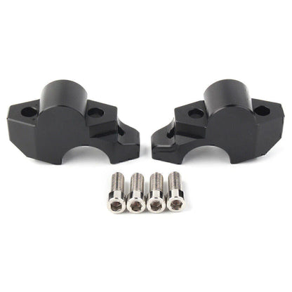 Black Motorcycle Handlebar Riser Clamp for Honda XADV 750 (2017-2019)