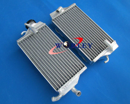 Aluminum Radiator & Silicone Hose for 2000-2001 Honda CR250 CR250R