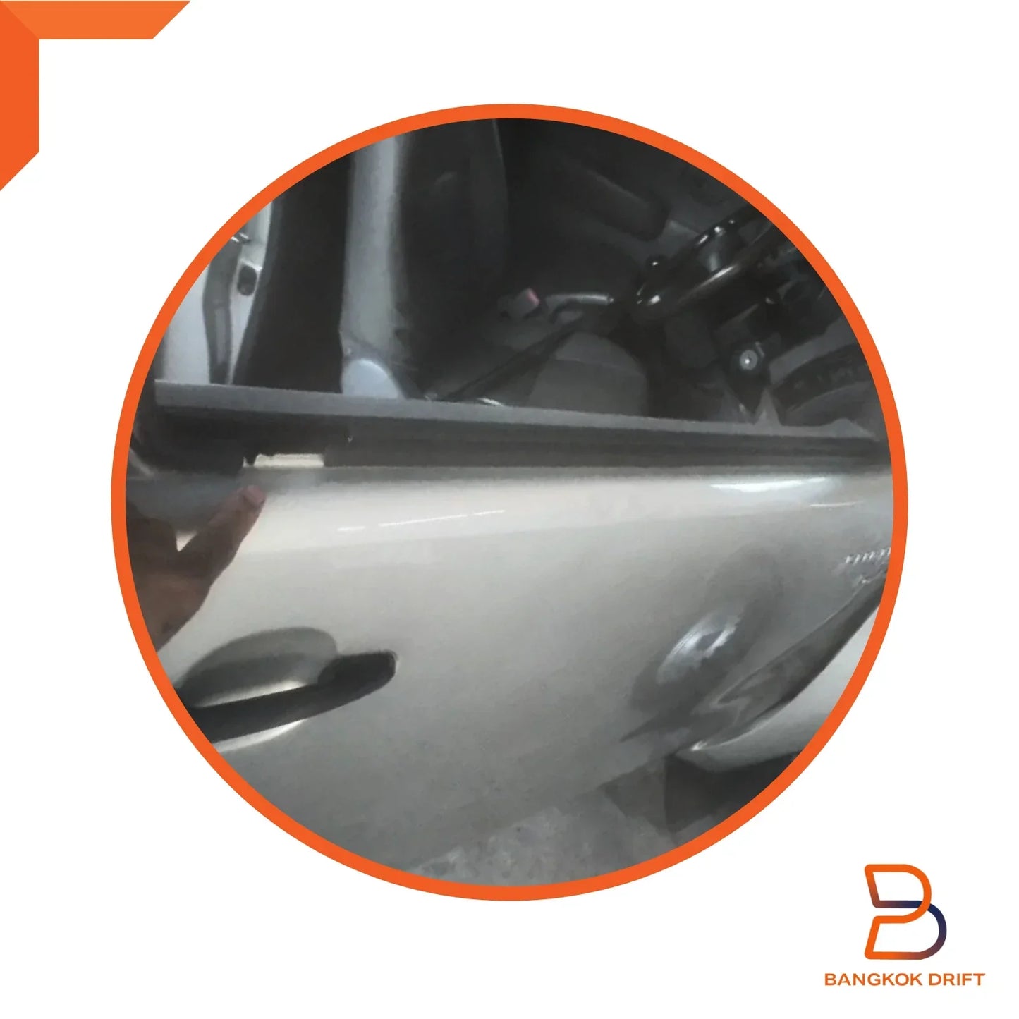Outer Belt Weatherstrip Glass Door Seal for Toyota Hilux Ute Vigo (05-14)